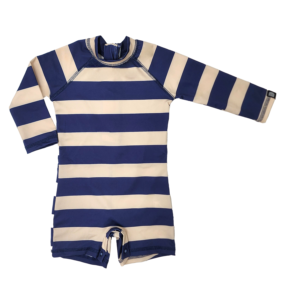 Macaquinho Infantil Proteção UV50+ | Del Mare Listrado Navy - Mah