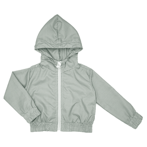 Jaqueta Infantil Vichy Olive Mah Sun Kids
